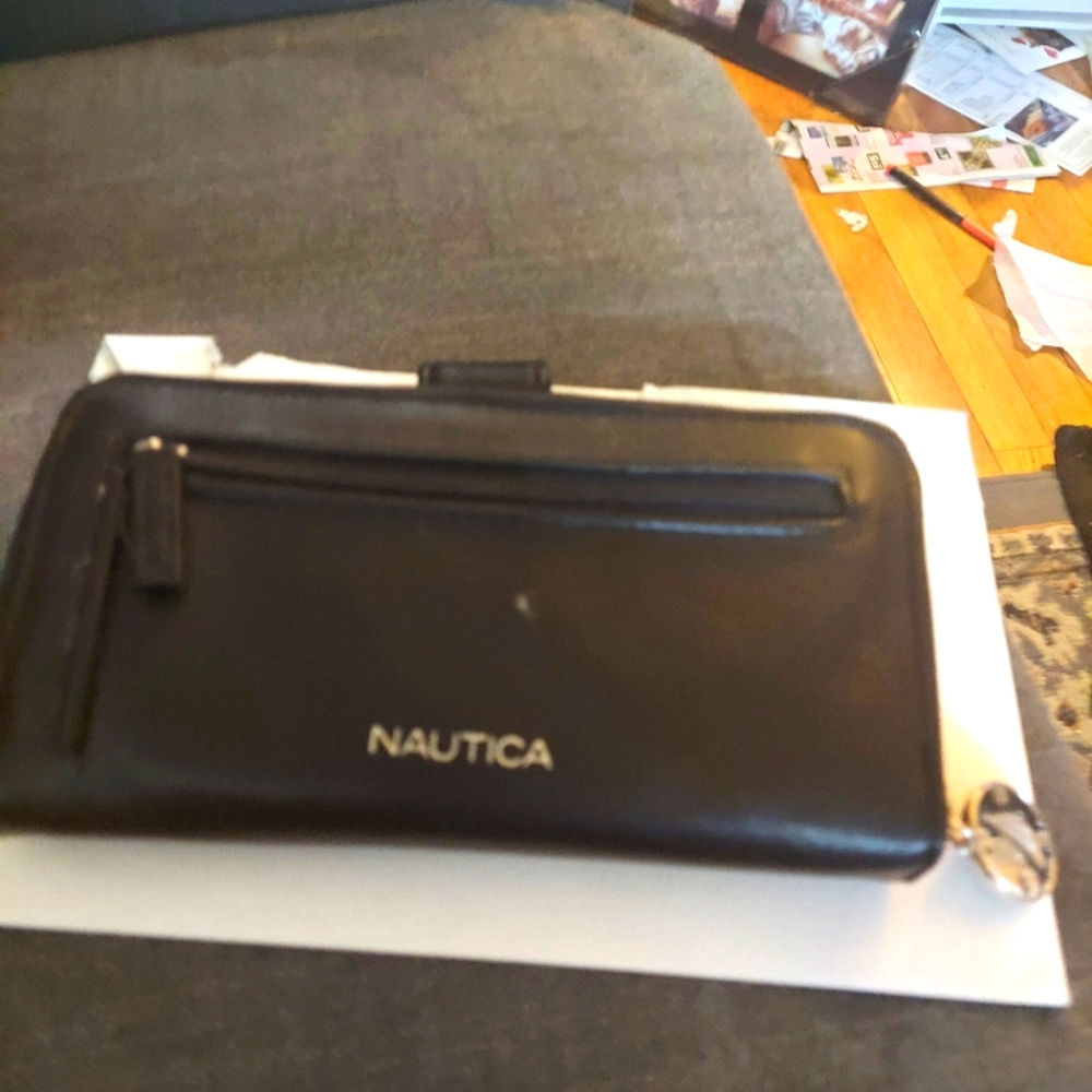 Nautical complete large wallet
